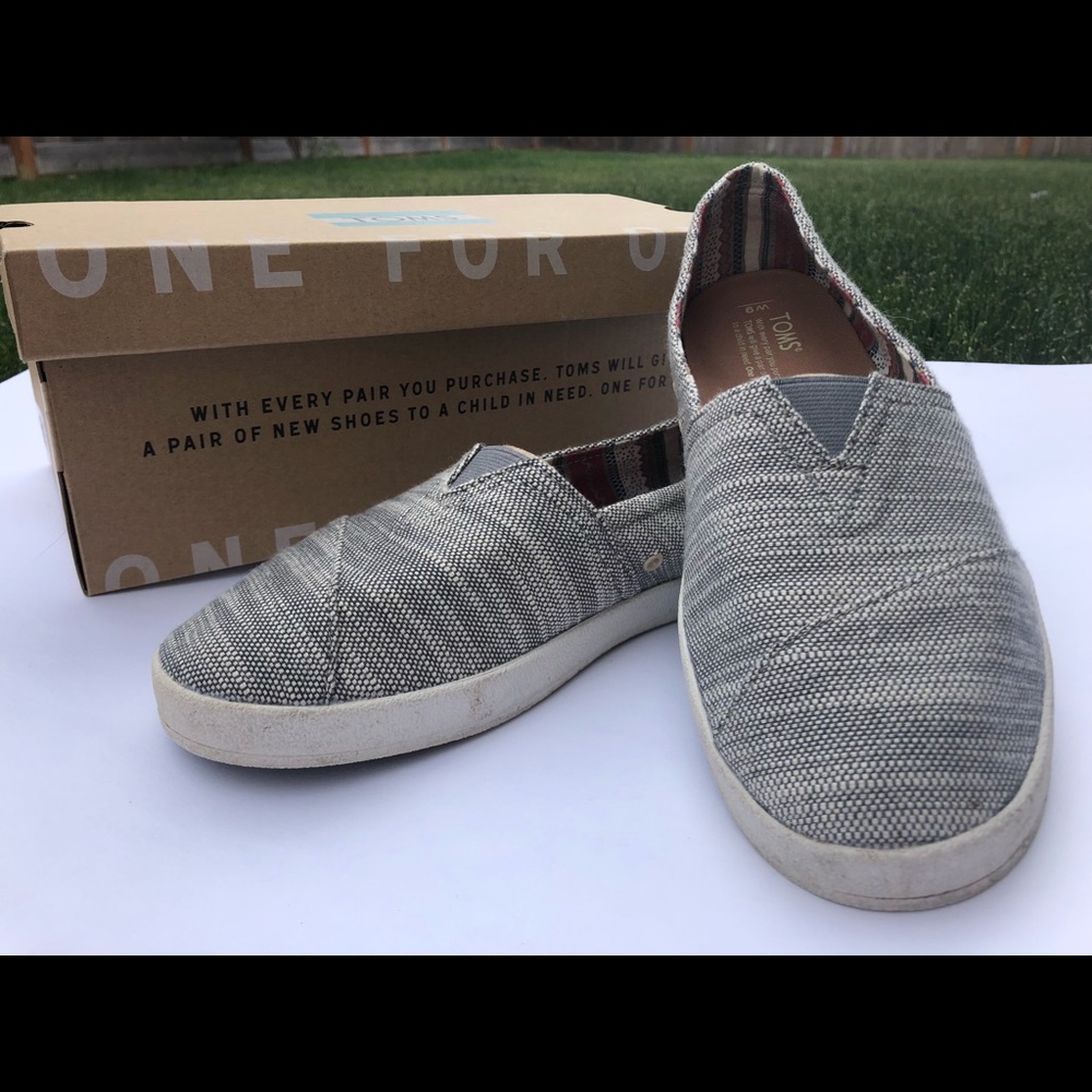 Toms Gray Women's Flats
